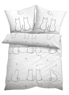 Biancheria da letto con gatti, bpc living bonprix collection