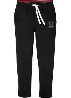Pantaloni da jogging in puro cotone con dettagli sportivi, bonprix Pantaloni da jogging in puro cotone con dettagli sportivi, bonprix
