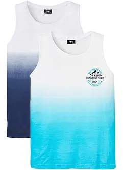 Canotta in puro cotone (pacco da 2), bonprix Canotta in puro cotone (pacco da 2), bonprix