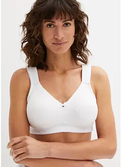 Reggiseno contenitivo senza ferretto con spalline imbottite, bonprix Reggiseno contenitivo senza ferretto con spalline imbottite, bonprix