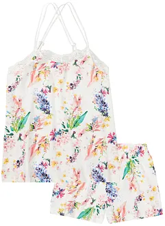 Pigiama estivo con spalline sottili, bonprix Pigiama estivo con spalline sottili, bonprix