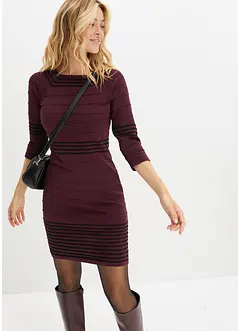 Abito in maglia fluente di misto viscosa, bonprix Abito in maglia fluente di misto viscosa, bonprix