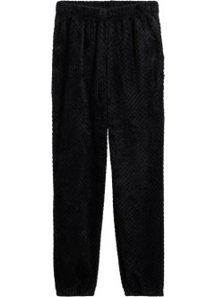 Pantaloni pigiama lunghi in pile con interno morbido, bpc bonprix collection
