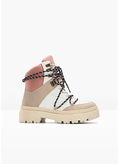 Scarponcini stringati foderati, bonprix Scarponcini stringati foderati, bonprix