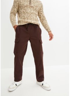 Pantaloni termici elasticizzati con elastico in vita regular fit, straight, bpc bonprix collection