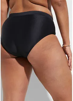 Slip per bikini a vita alta con effetto modellante leggero, bonprix Slip per bikini a vita alta con effetto modellante leggero, bonprix