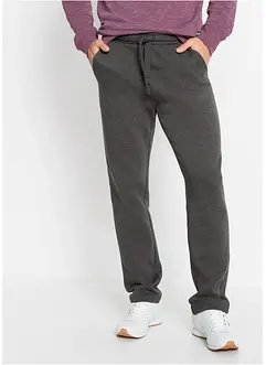 Pantaloni da jogging con interno garzato e morbido e orlo dritto, bonprix Pantaloni da jogging con interno garzato e morbido e orlo dritto, bonprix