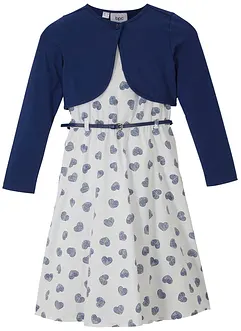 Abito, bolero, cintura (set 3 pezzi), bonprix Abito, bolero, cintura (set 3 pezzi), bonprix