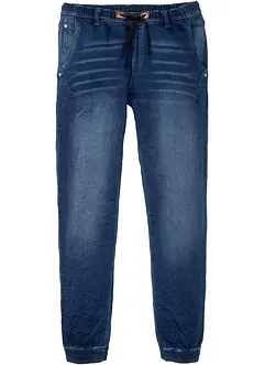 Jeans in felpa con elastico in vita regular fit, straight, bonprix Jeans in felpa con elastico in vita regular fit, straight, bonprix