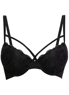 Reggiseno con coppe preformate, ferretto e pizzo delicato, bonprix Reggiseno con coppe preformate, ferretto e pizzo delicato, bonprix
