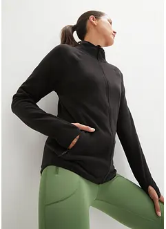 Giacca in pile con tasche zippate, bonprix Giacca in pile con tasche zippate, bonprix