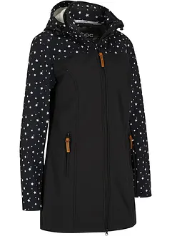 Parka funzionale in softshell con pile effetto peluche, bonprix Parka funzionale in softshell con pile effetto peluche, bonprix