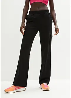 Pantaloni da jogging in misto cotone elasticizzato, bonprix Pantaloni da jogging in misto cotone elasticizzato, bonprix