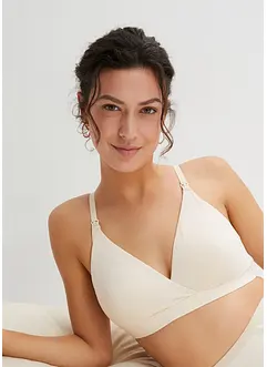 Reggiseno allattamento senza ferretto con cotone biologico (pacco da 2), bonprix Reggiseno allattamento senza ferretto con cotone biologico (pacco da 2), bonprix