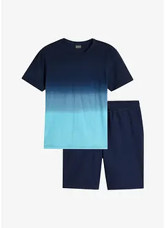 T-shirt e bermuda in felpa di puro cotone  (set 2 pezzi), bonprix T-shirt e bermuda in felpa di puro cotone  (set 2 pezzi), bonprix