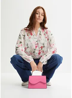 Camicetta in chiffon con maniche larghe, bonprix Camicetta in chiffon con maniche larghe, bonprix