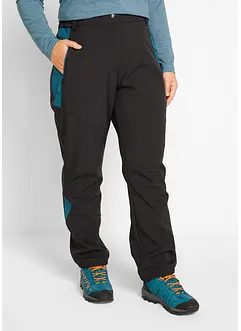Pantaloni in softshell idrorepellenti, taglio diritto, bonprix Pantaloni in softshell idrorepellenti, taglio diritto, bonprix