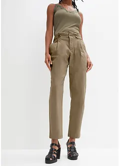 Pantaloni paper bag, bonprix Pantaloni paper bag, bonprix