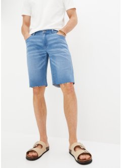 Bermuda in jeans elasticizzati, loose fit, RAINBOW