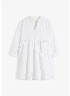 Abito tunica con ricami traforati, bonprix Abito tunica con ricami traforati, bonprix