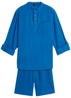 Camicia e pantaloni corti in mussola (set 2 pezzi), bpc bonprix collection
