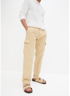 Pantaloni cargo in misto lino, straight, bpc selection