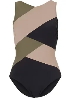 Costume intero con effetto modellante medio, bonprix Costume intero con effetto modellante medio, bonprix