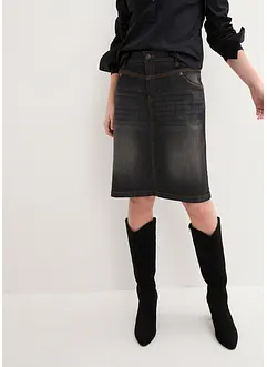 Gonna di jeans elasticizzata, bonprix Gonna di jeans elasticizzata, bonprix