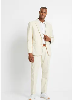 Completo giacca e pantaloni in misto lino, regular fit, bonprix Completo giacca e pantaloni in misto lino, regular fit, bonprix