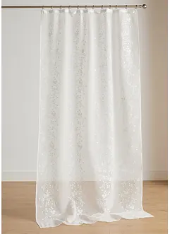 Tenda trasparente ricamata (pacco da 1), bonprix Tenda trasparente ricamata (pacco da 1), bonprix