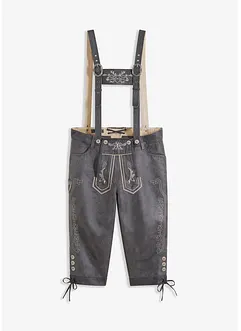 Pantaloni bavaresi al ginocchio in similpelle, bonprix Pantaloni bavaresi al ginocchio in similpelle, bonprix