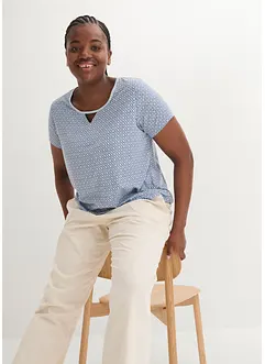 Maglia con elastico a maniche corte, bonprix Maglia con elastico a maniche corte, bonprix