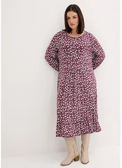 Abito in jersey fluido in misto viscosa, bonprix Abito in jersey fluido in misto viscosa, bonprix