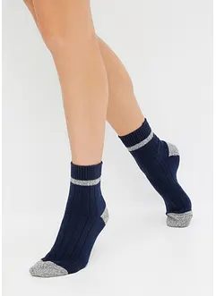 Calzini morbidi a coste (pacco da 3 paia), bonprix Calzini morbidi a coste (pacco da 3 paia), bonprix