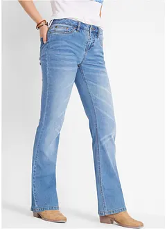 Jeans bootcut elasticizzati comfort, vita media, bonprix Jeans bootcut elasticizzati comfort, vita media, bonprix