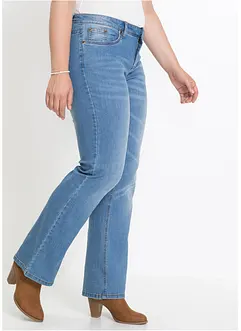 Jeans bootcut elasticizzati comfort, vita media, bonprix Jeans bootcut elasticizzati comfort, vita media, bonprix