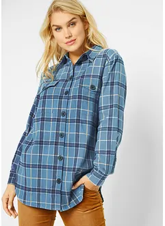 Camicia in flanella particolarmente  calda, bonprix Camicia in flanella particolarmente  calda, bonprix