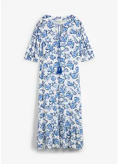 Abito largo in crêpe di viscosa, bonprix Abito largo in crêpe di viscosa, bonprix