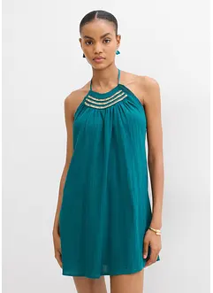 Abito con spalline sottili in crinkle strutturato, bonprix Abito con spalline sottili in crinkle strutturato, bonprix