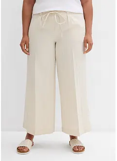 Pantaloni culotte in misto viscosa fluente, bonprix Pantaloni culotte in misto viscosa fluente, bonprix