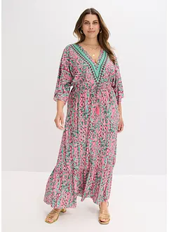 Abito lungo in viscosa fluente fantasia, bonprix Abito lungo in viscosa fluente fantasia, bonprix