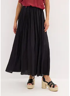 Gonna lunga in crinkle strutturato, bonprix Gonna lunga in crinkle strutturato, bonprix