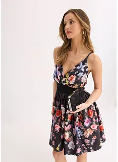 Miniabito con inserto effetto uncinetto, bonprix Miniabito con inserto effetto uncinetto, bonprix