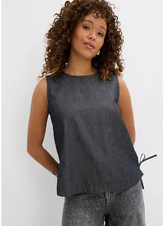 Top in jeans di cotone biologico, bonprix Top in jeans di cotone biologico, bonprix