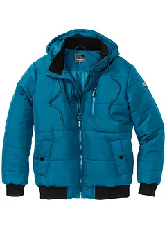 Giacca trapuntata invernale stile bomber con cappuccio, bonprix Giacca trapuntata invernale stile bomber con cappuccio, bonprix