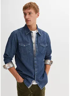 Camicia in jeans di puro cotone, bonprix Camicia in jeans di puro cotone, bonprix