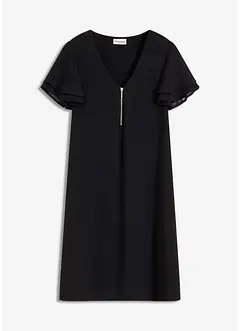 Abito in maglina con maniche di chiffon, bonprix Abito in maglina con maniche di chiffon, bonprix