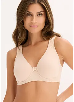 Reggiseno t-shirt con ferretto in cotone elasticizzato (pacco da 2), bonprix Reggiseno t-shirt con ferretto in cotone elasticizzato (pacco da 2), bonprix