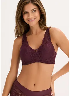 Reggiseno con coppe preformate, spalline imbottite e pizzo delicato, bonprix Reggiseno con coppe preformate, spalline imbottite e pizzo delicato, bonprix