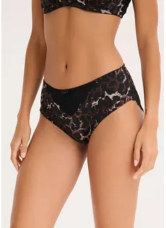 Slip alto con pizzo delicato (pacco da 2), bonprix Slip alto con pizzo delicato (pacco da 2), bonprix